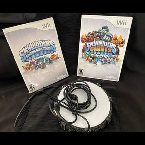 Wii Bundle Skylanders Spyro’s Adventure & Gaints game / pad